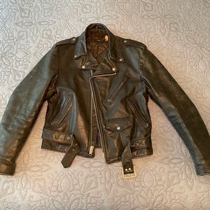 Schott Men’s USA Vintage Biker Jacket